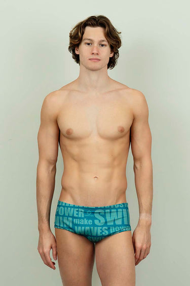 Bañador hombre deportivo sostenible 13cm. alto lateral